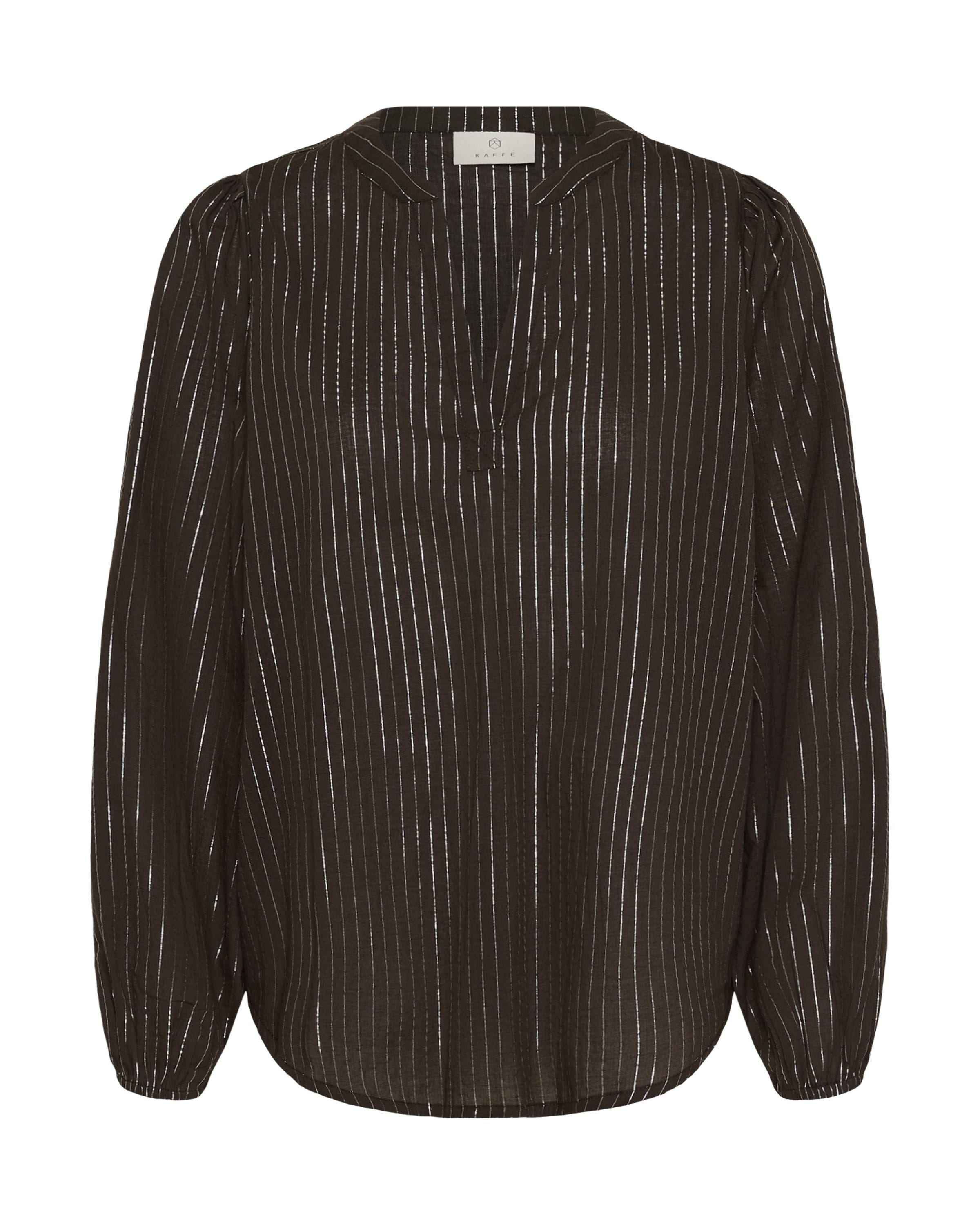 Kaffe Blouse 'KALuise' in Bruin: voorkant