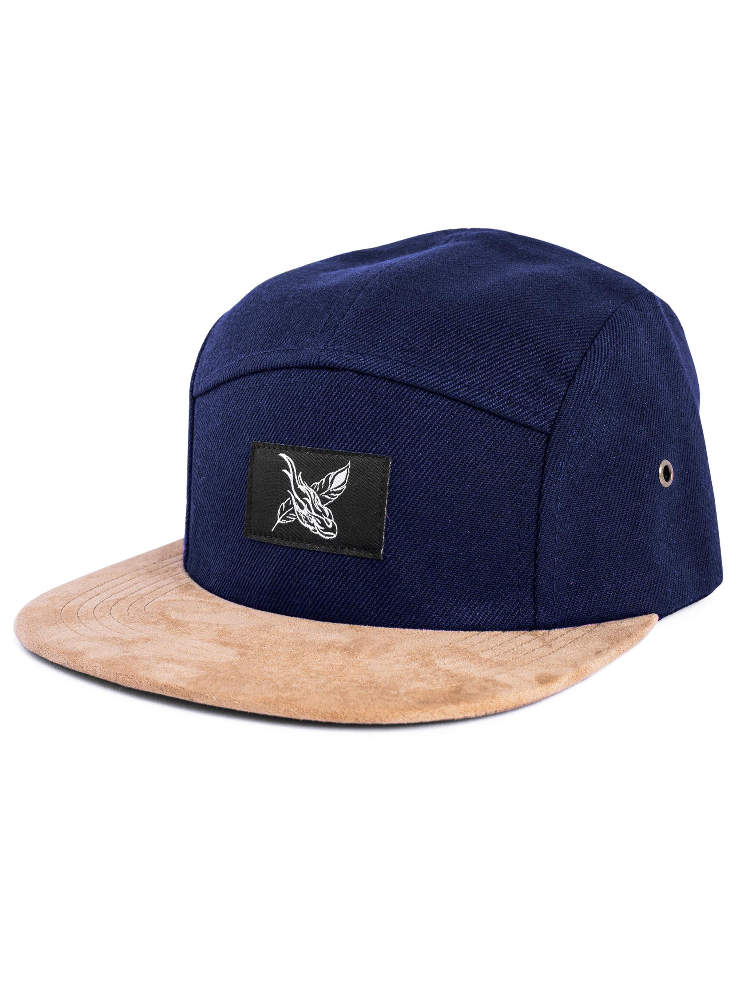 Blackskies Cap 'Port 5-Panel'‌‌‌‌ in Blau: Vorderseite