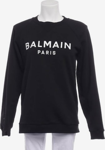 Balmain Sweatshirt / Sweatjacke XS in Schwarz: predná strana