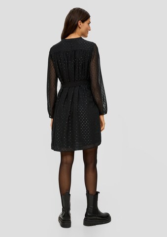 s.Oliver Shirt dress in Black