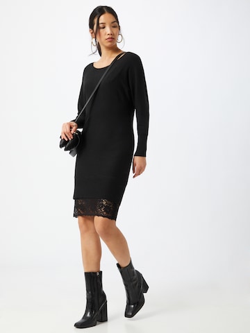 GUESS Stickad klänning 'CELINE' i svart