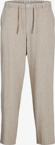 JACK & JONES Ohlapna forma Chino hlače 'JPSTKarl' | bež barva: sprednja stran