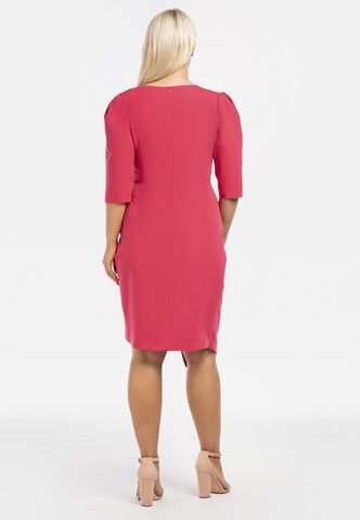 Robe de cocktail 'ALENA' Karko en rose