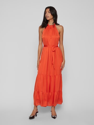 VILA Obleka 'Layla' | oranžna barva