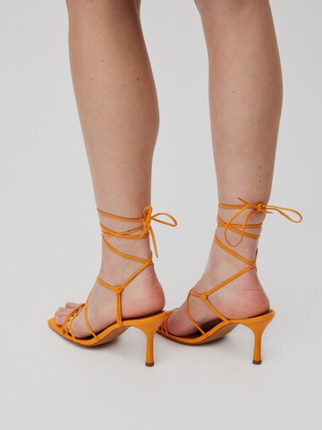 Sandalo di LeGer by Lena Gercke in arancione
