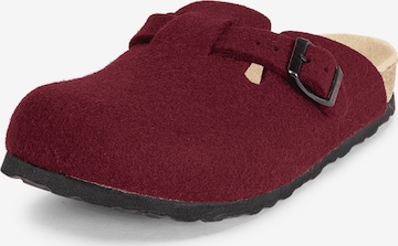 VITAFORM Clogs in Rot: Vorderseite