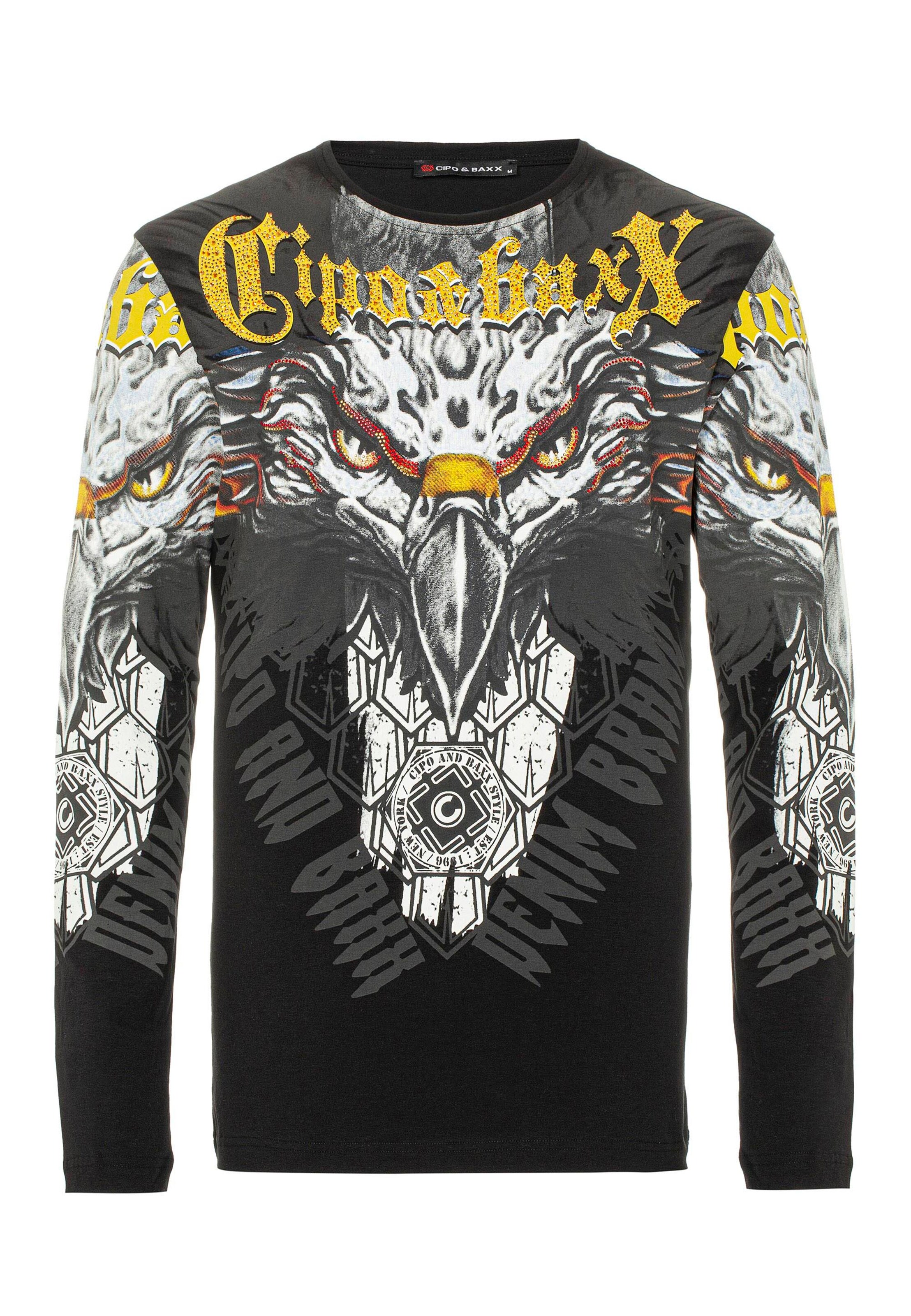 CIPO & BAXX Shirt in Black: front