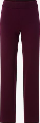 purpurinė Rich & Royal Standartinis Kelnės: priekis