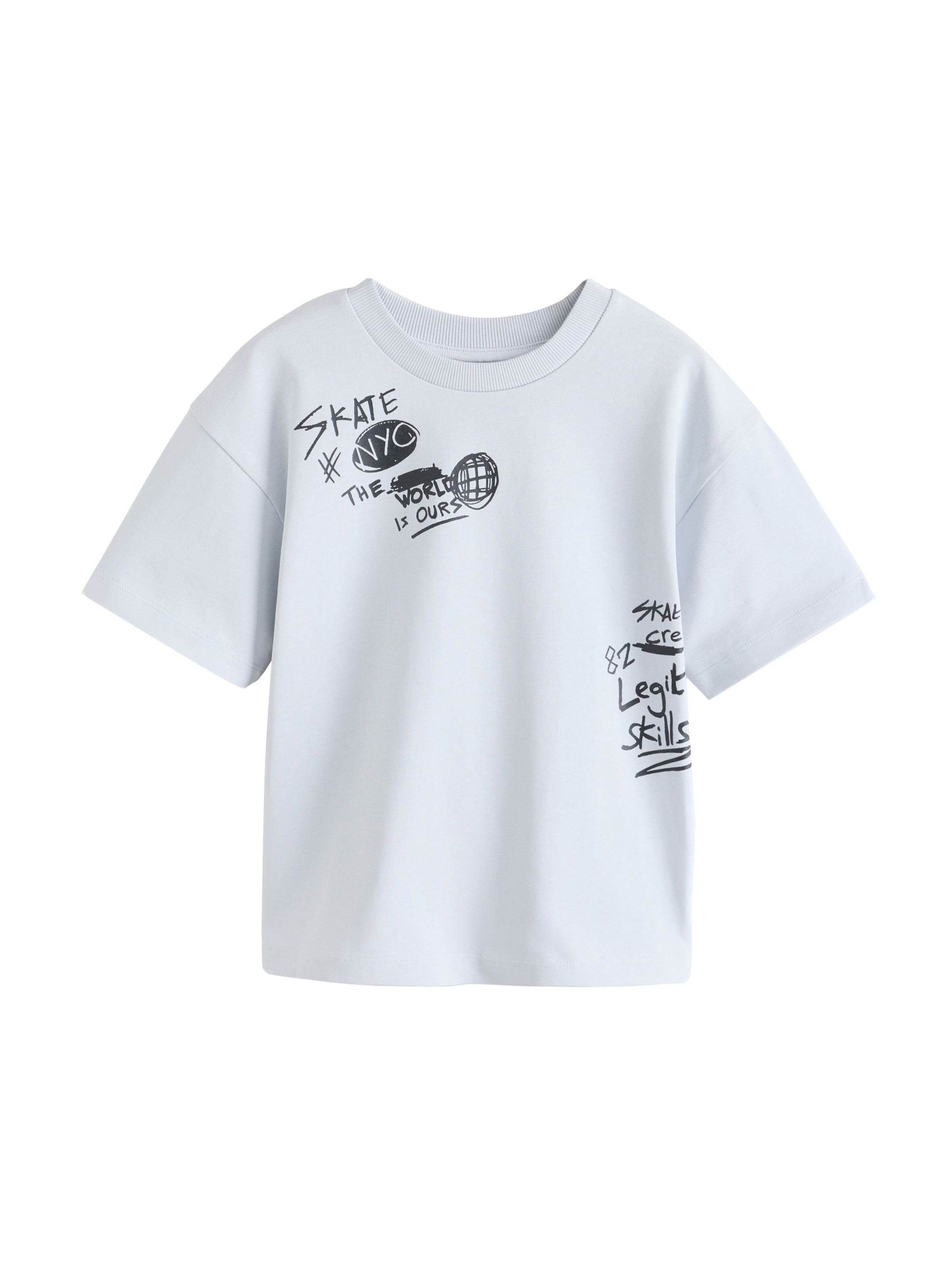 Next - Camiseta en blanco: frente