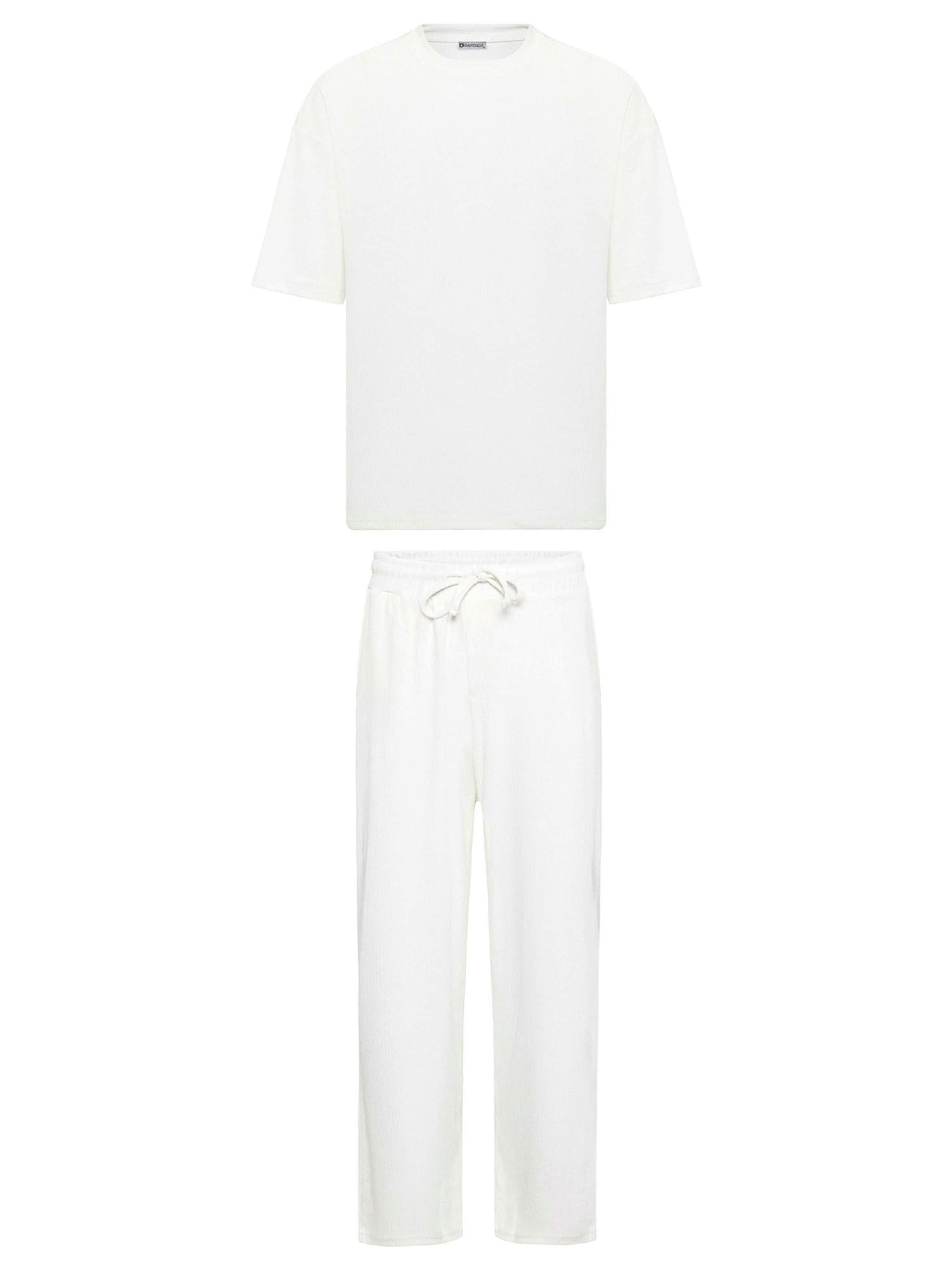 Dandalo - Fato de jogging em bege: frente