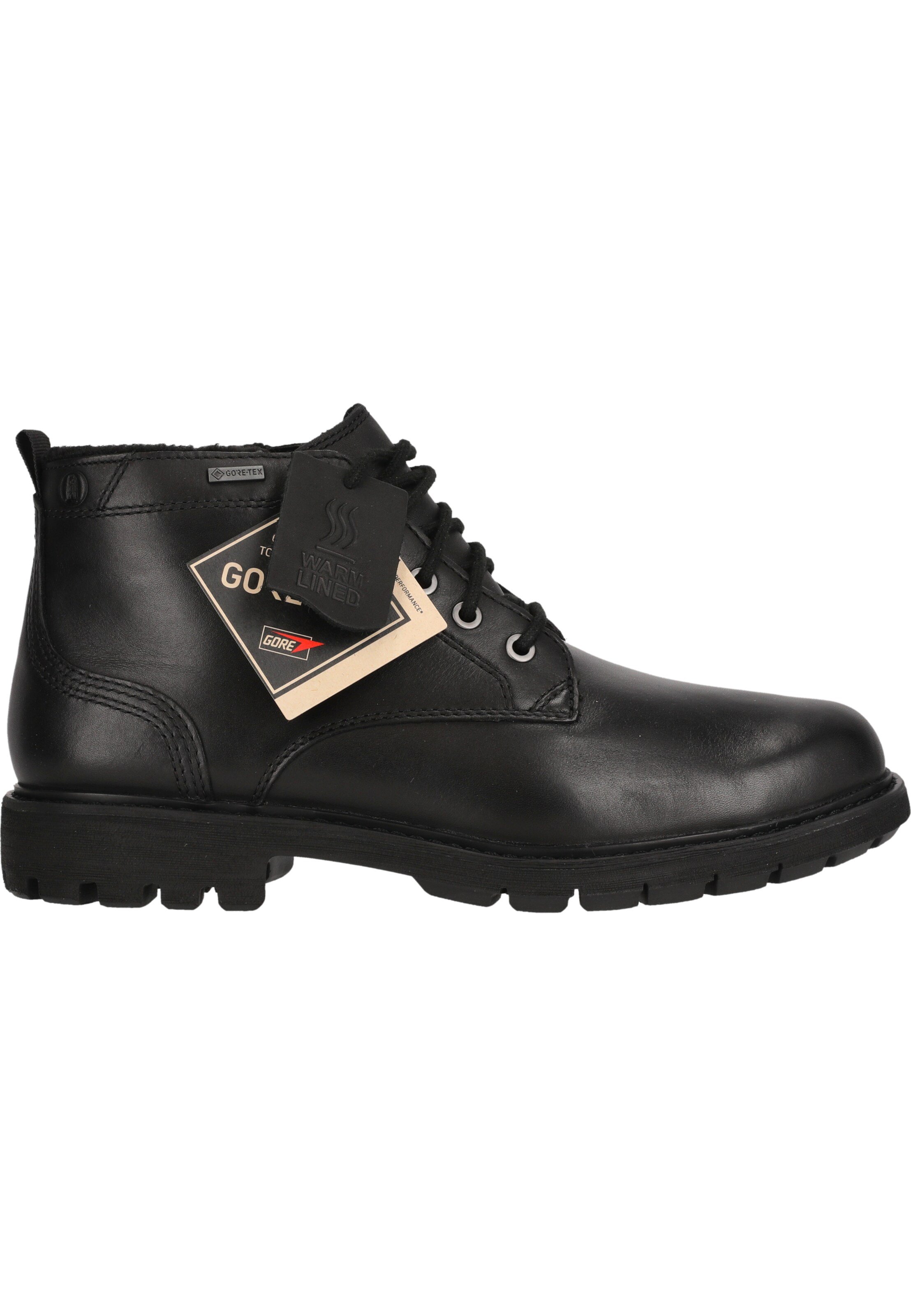 CLARKS Lace-up boot 'Batcombe Mix' in Black