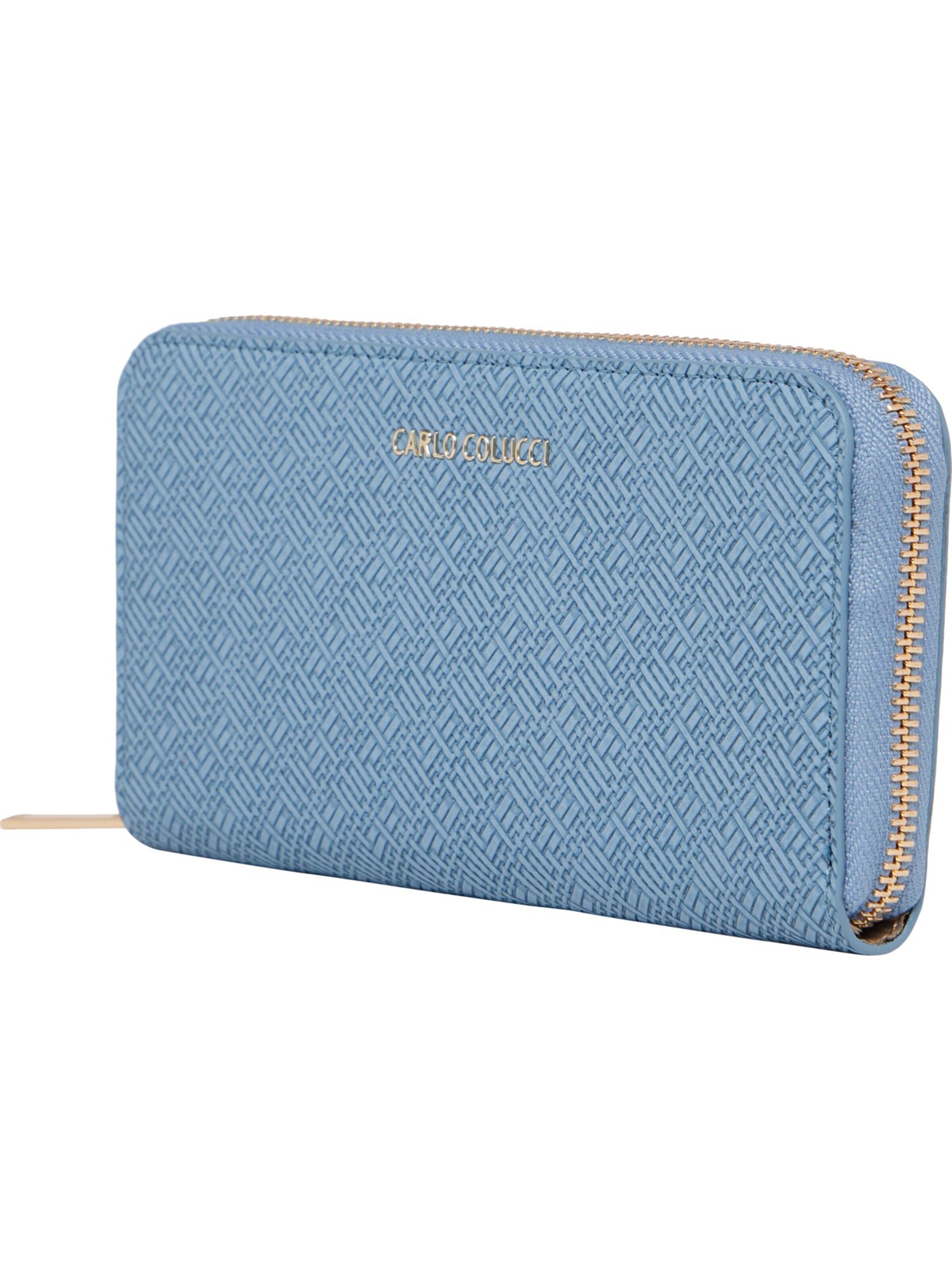 Carlo Colucci Portemonnee 'diCaprio' in Blauw