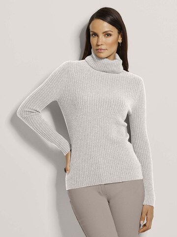 MADELEINE Kaschmirpullover in Weiß: Vorderseite