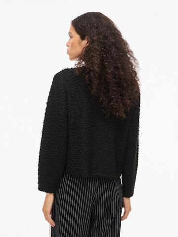 Cardigan 'PAZA' VILA en noir