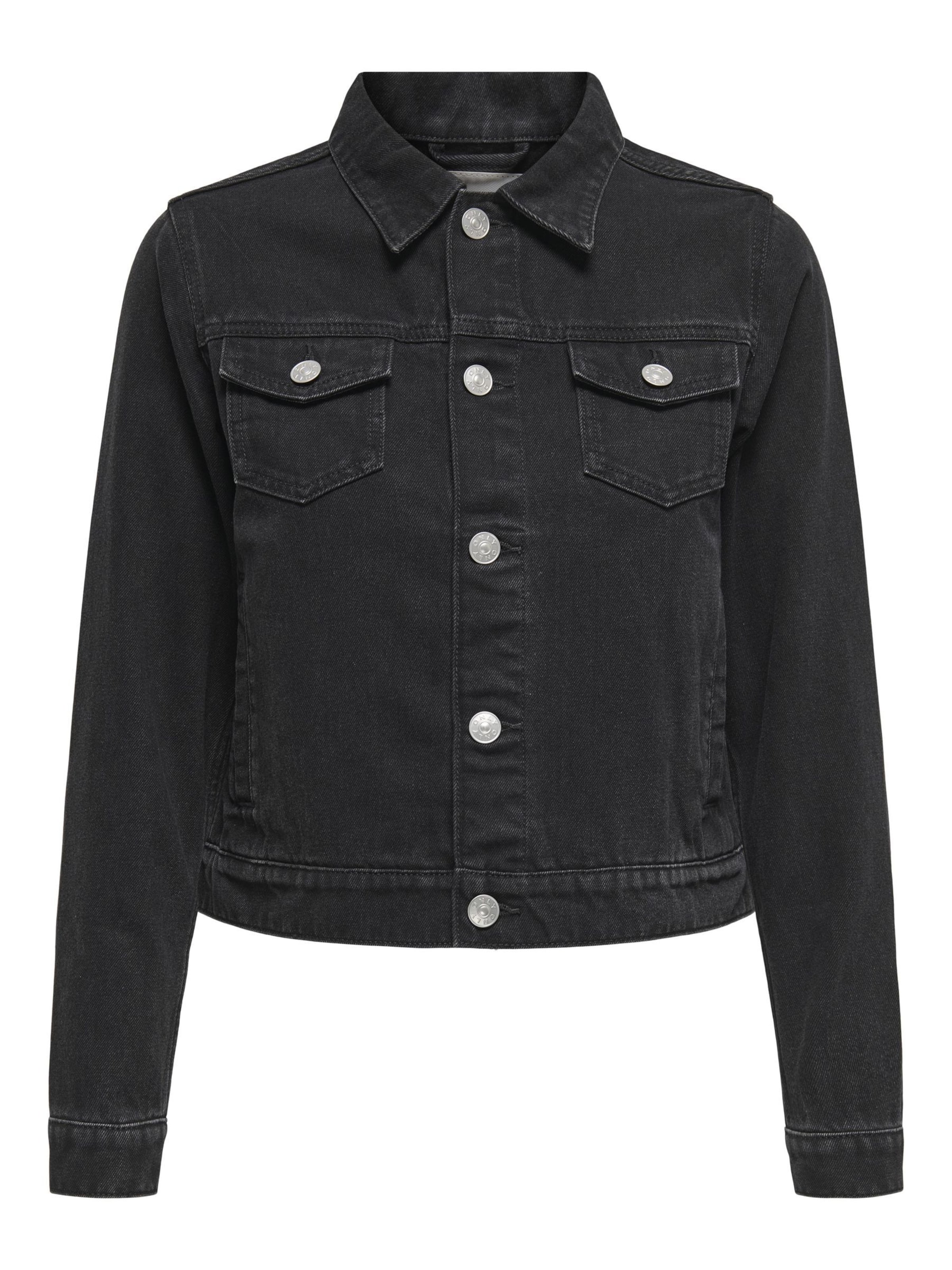 ONLY Átmeneti dzseki 'ONLRILLO' - fekete: elől