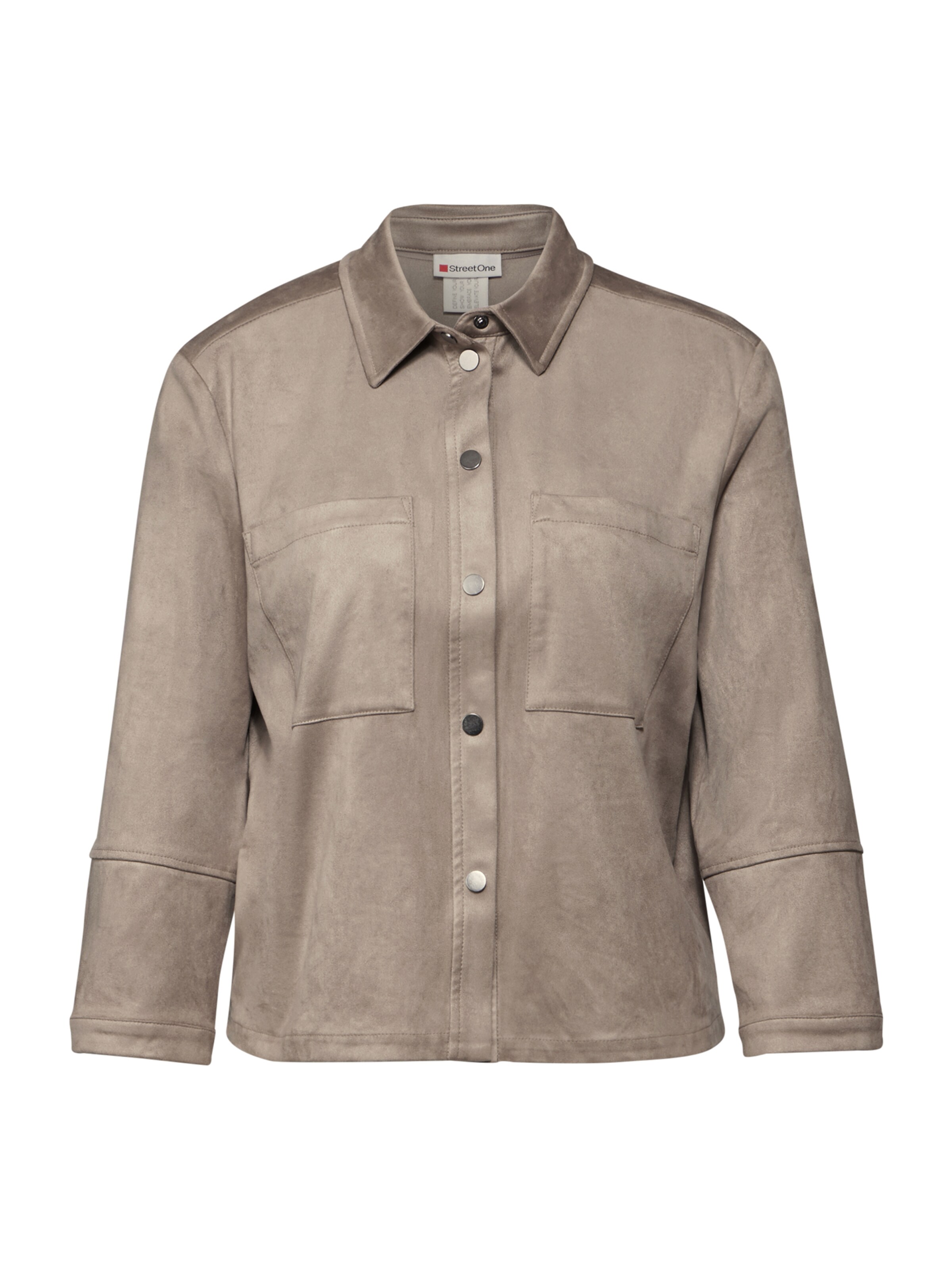 STREET ONE Bluse in dunkelbeige, Produktansicht