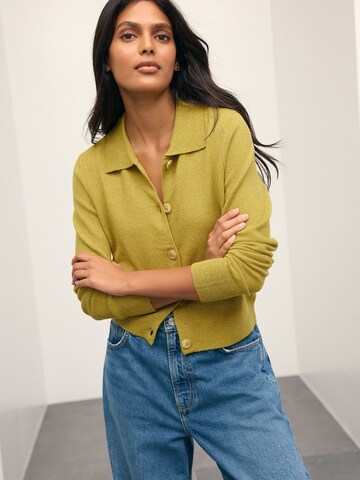 Next Strickjacke in Gelb