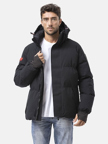 CIPO & BAXX Winter Jacket 'CM228 ' in Black: front