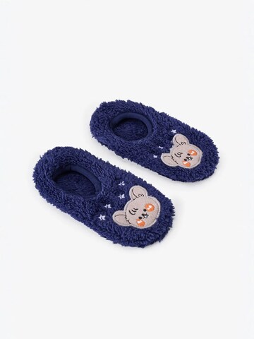 Penti Sokken 'PENTI Jungen Story Friends Hüttensocken' in Blauw