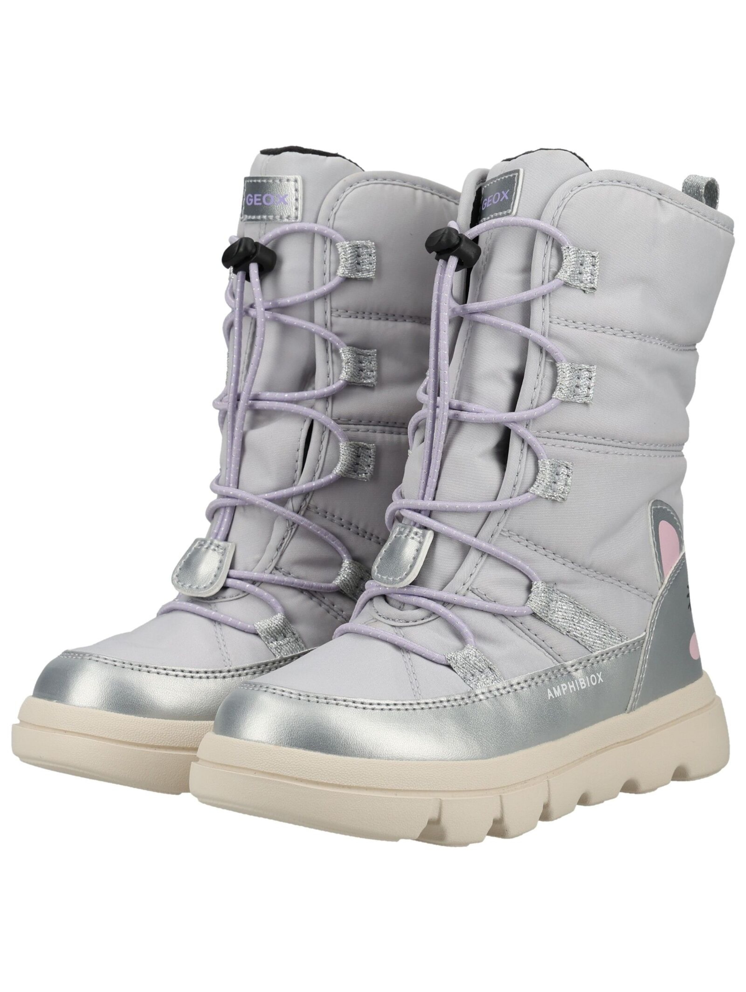 GEOX Stiefel in Silber