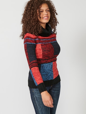 KOROSHI Pullover in Mischfarben