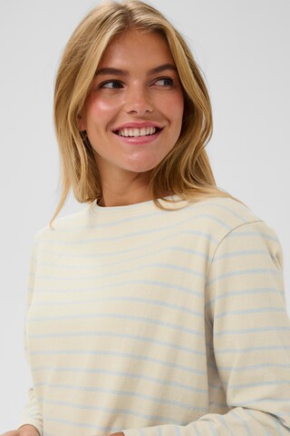 SAINT TROPEZ Blouse 'OsannaSZ' in Beige