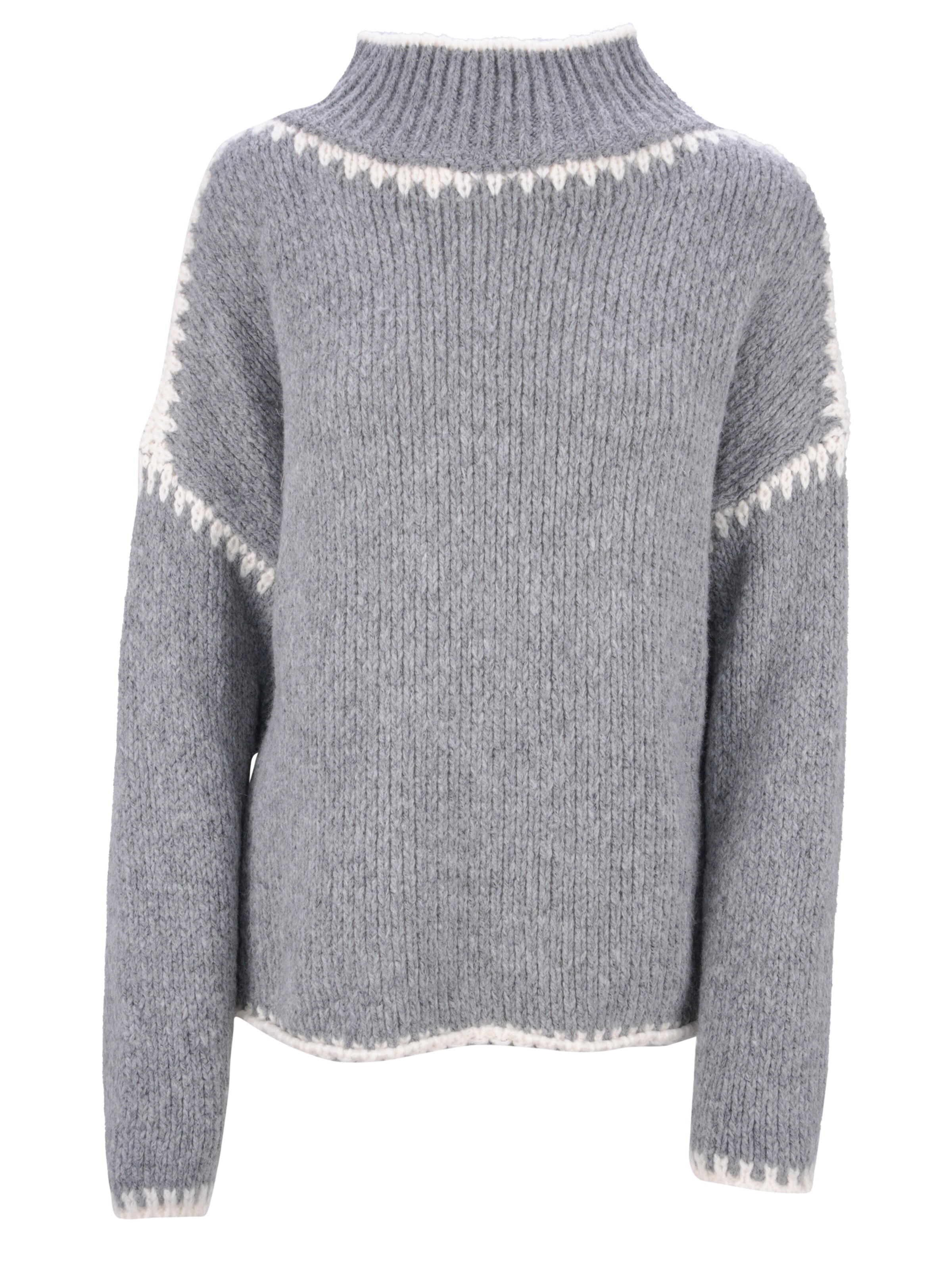 Pull-over 'JOLIE' Seasons of April en gris : devant