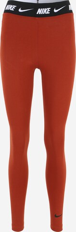 Nike Sportswear Leggings 'Club' in Orange: front