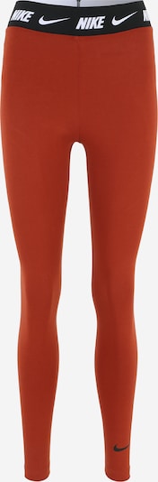 Nike Sportswear Leggings 'Club' i orange / svart / vit, Produktvy