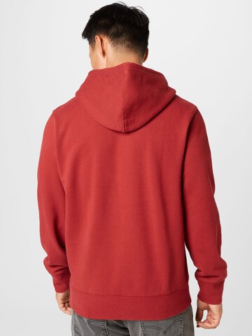 LEVI'S ® Regular Fit Sweatshirt 'Original Housemark Hoodie' in Rot