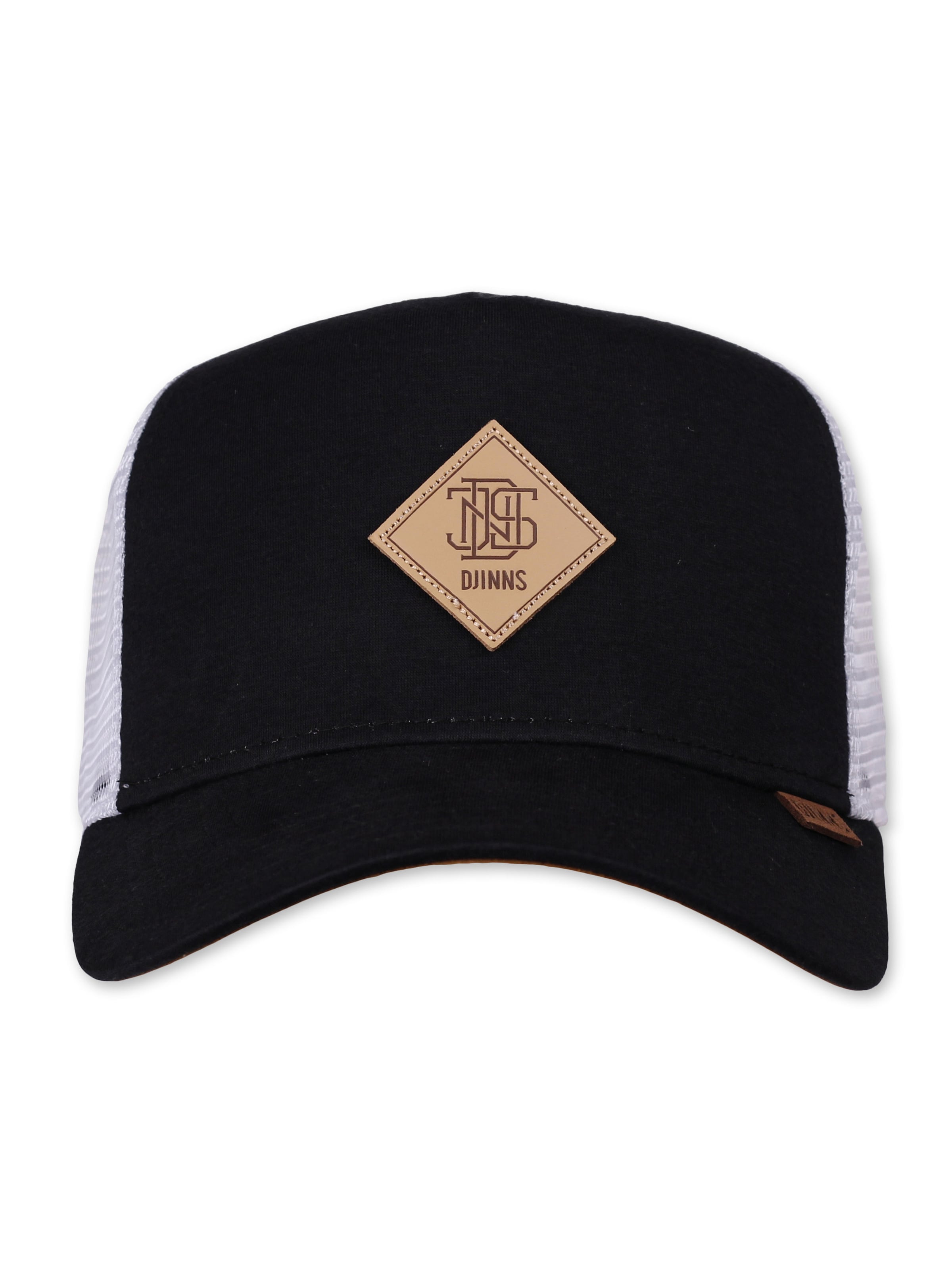 Cappello da baseball di DJINNS in nero: frontale