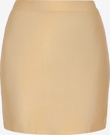 faina - Falda 'Festive' en amarillo: frente