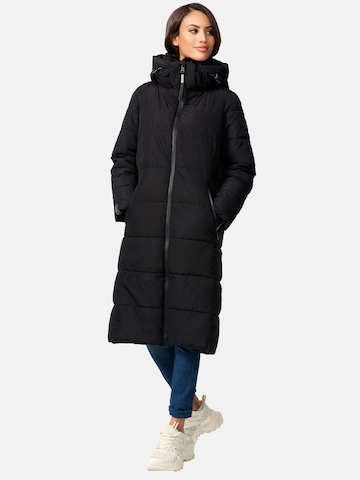 MARIKOO Raincoat 'Zuraraa XVI' in Black: front