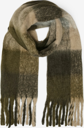 Šalikas 'VMIVY' iš VERO MODA, spalva – kremo / smėlio / alyvuogių spalva, Prekių apžvalga