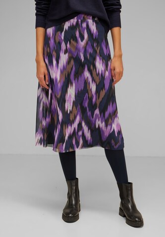 STREET ONE Skirt in Purple: front