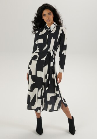 Aniston SELECTED Kleid in Schwarz