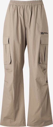 KARL LAGERFELD JEANS Cargo hlače u bež / crna, Pregled proizvoda