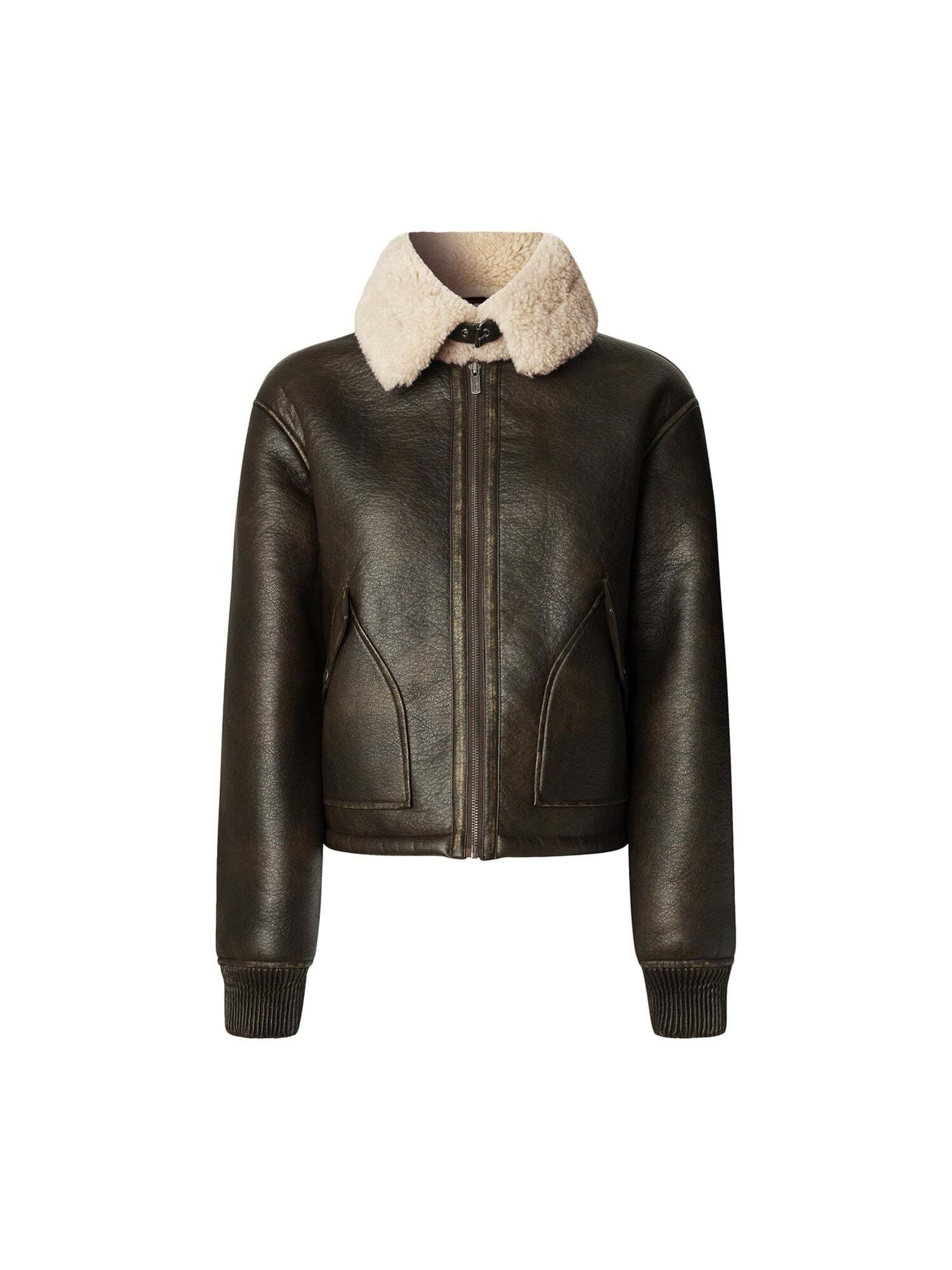 Giacca invernale 'Theodora' di Pepe Jeans in grigio: frontale