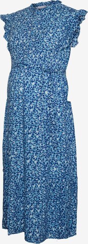 MAMALICIOUS Dolga srajca 'Dee Lia' | modra barva: sprednja stran