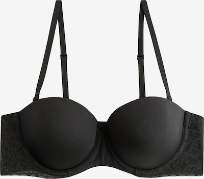 Sutien pe 65-70/A Next pe negru, Vizualizare produs