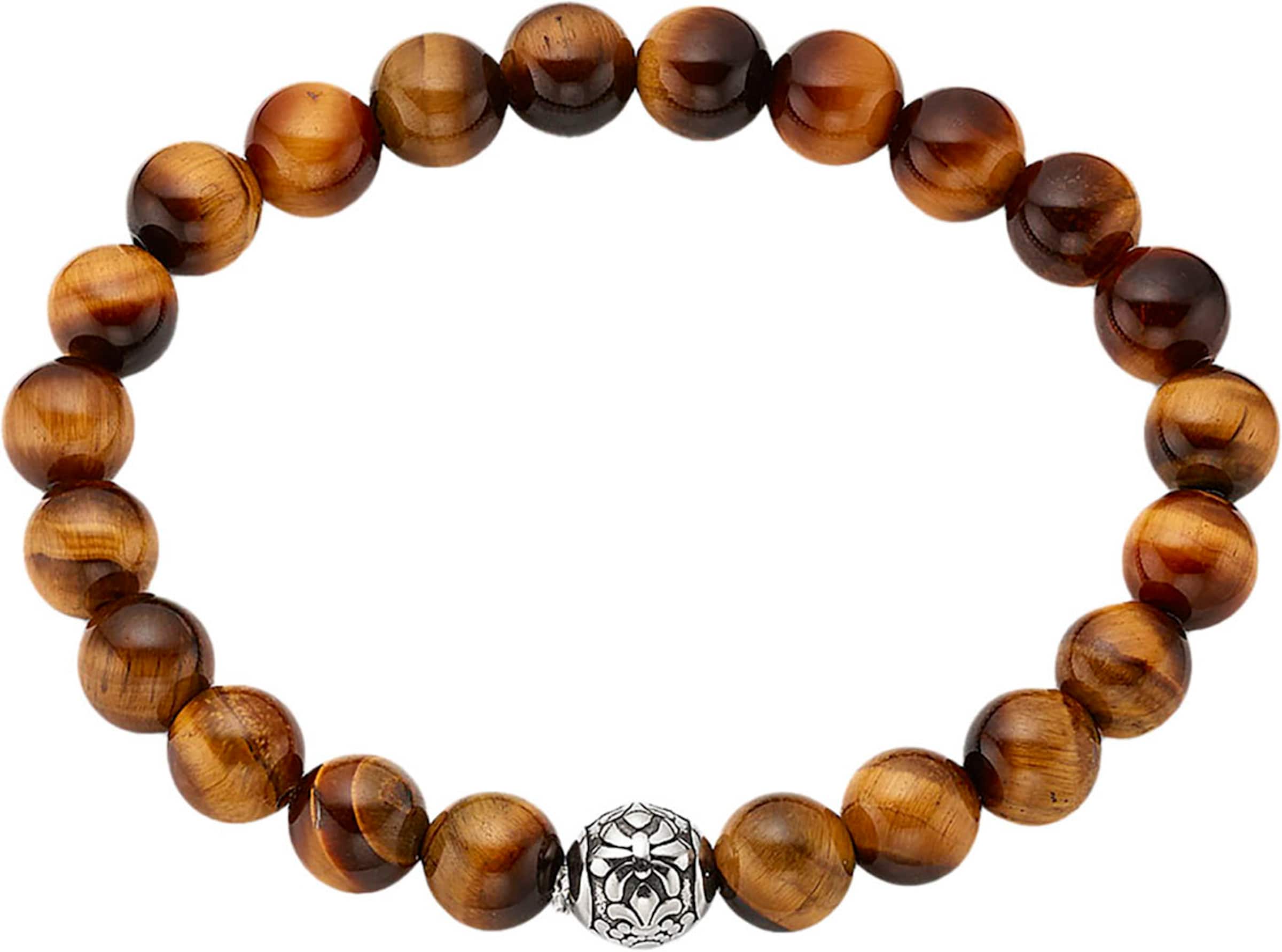 Bruno Banani LM Armband in Braun: Vorderseite