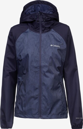 COLUMBIA Jacke in dunkelblau / weiß, Produktansicht
