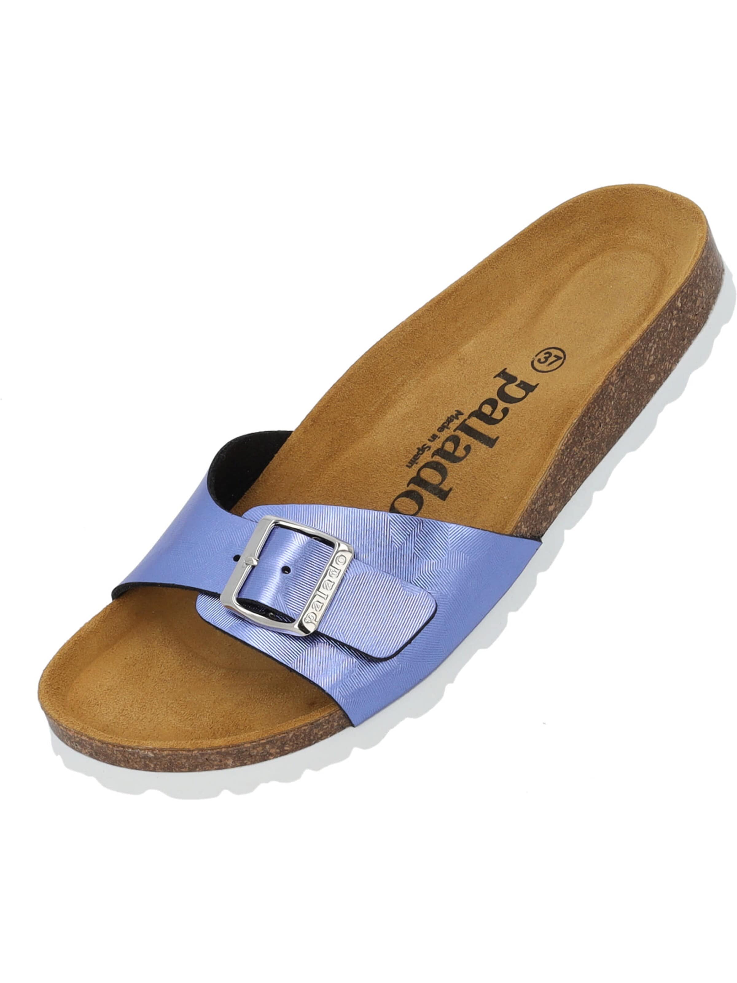 Palado - Zapatos abiertos 'Palado Malta Texas' en azul: frente