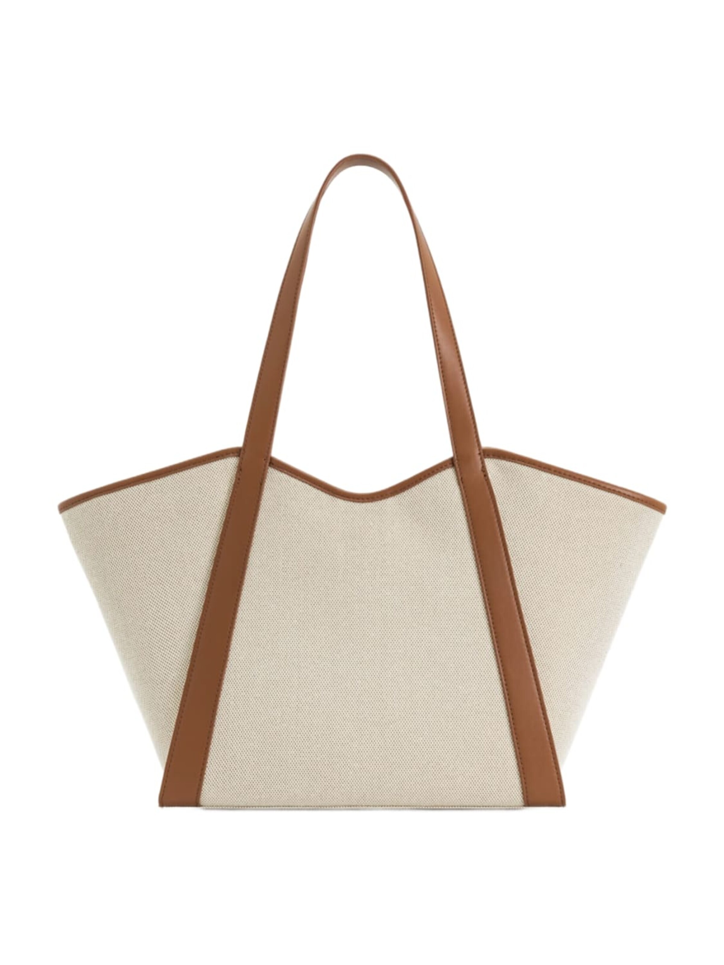 JW PEI - Shopper 'JW PEI Cabas / Shopping Kiana Brown Canvas' en marrón