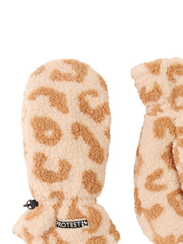 PROTEST Sports gloves 'PRTPitch' in Brown
