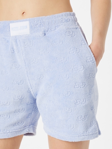 Regular Pantalon Sixth June en bleu