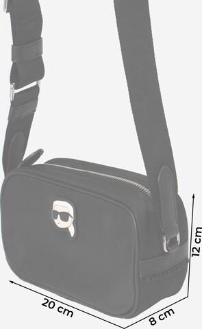 Karl Lagerfeld Tasche 'Ikonik 2.0' in Schwarz