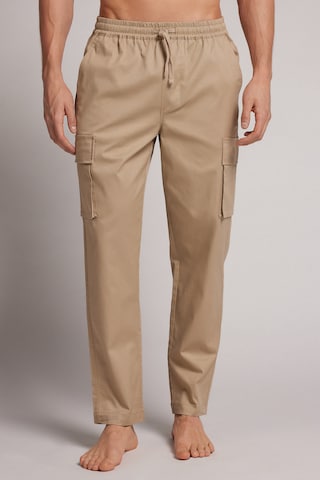 INTIMISSIMI Tapered Pants in Beige: front