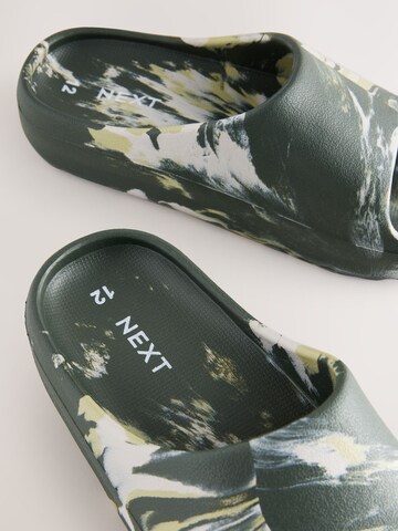 Next Beach & Pool Shoes in Green
