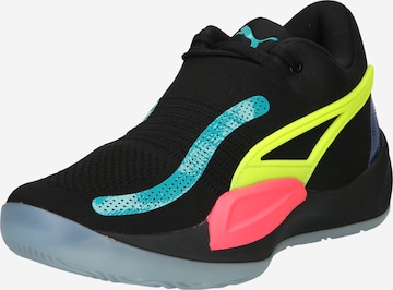 Scarpa sportiva 'Rise Nitro' di PUMA in nero: frontale